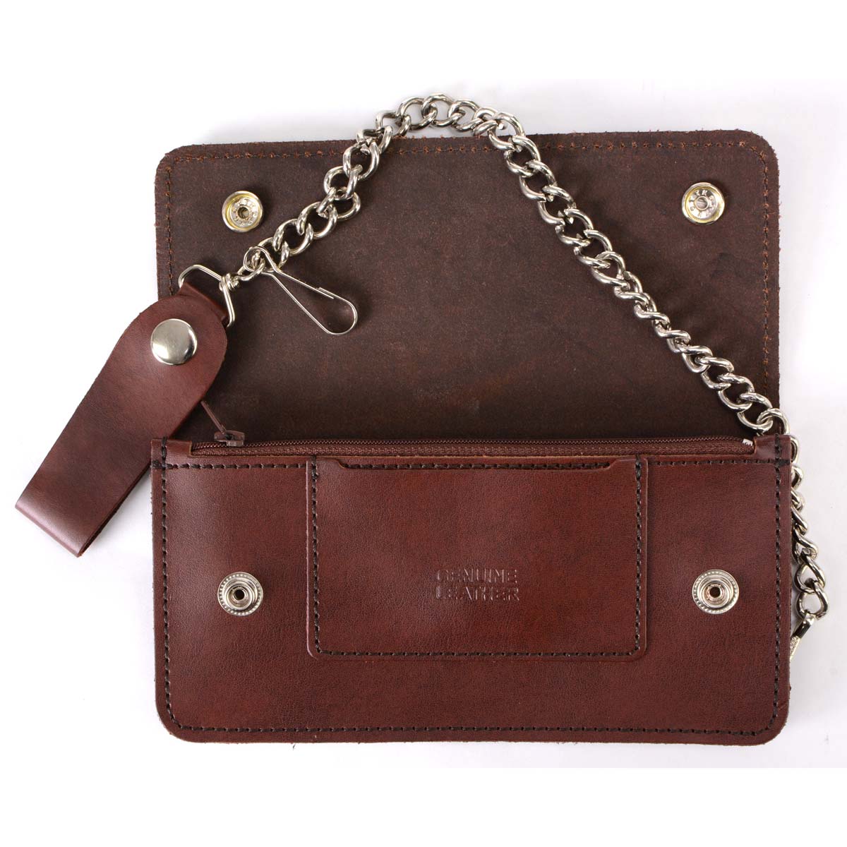 Milwaukee Leather Men's Genuine Leather Bi-Fold Biker Wallets w/ Anti-Theft - Imagen 55 de 234