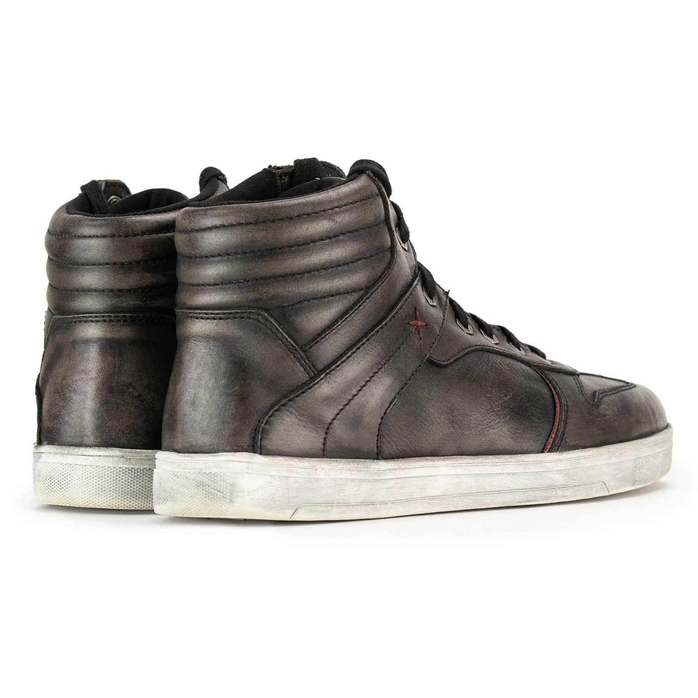 Zapatos informales para montar Milwaukee de cuero reforzados para motociclista callejero para hombre - Imagen 84 de 84