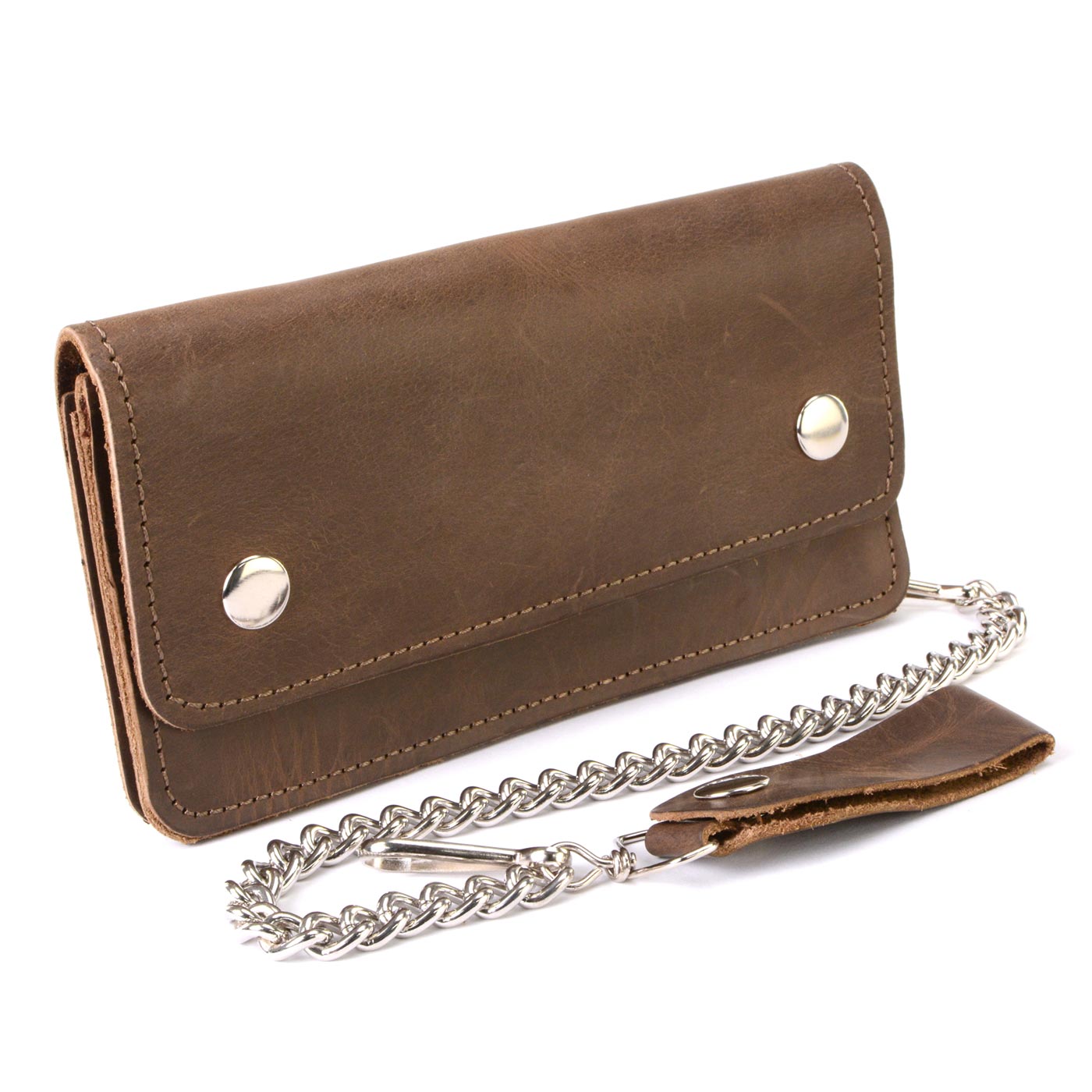 Milwaukee Leather Men's Genuine Leather Bi-Fold Biker Wallets w/ Anti-Theft - Imagen 139 de 234