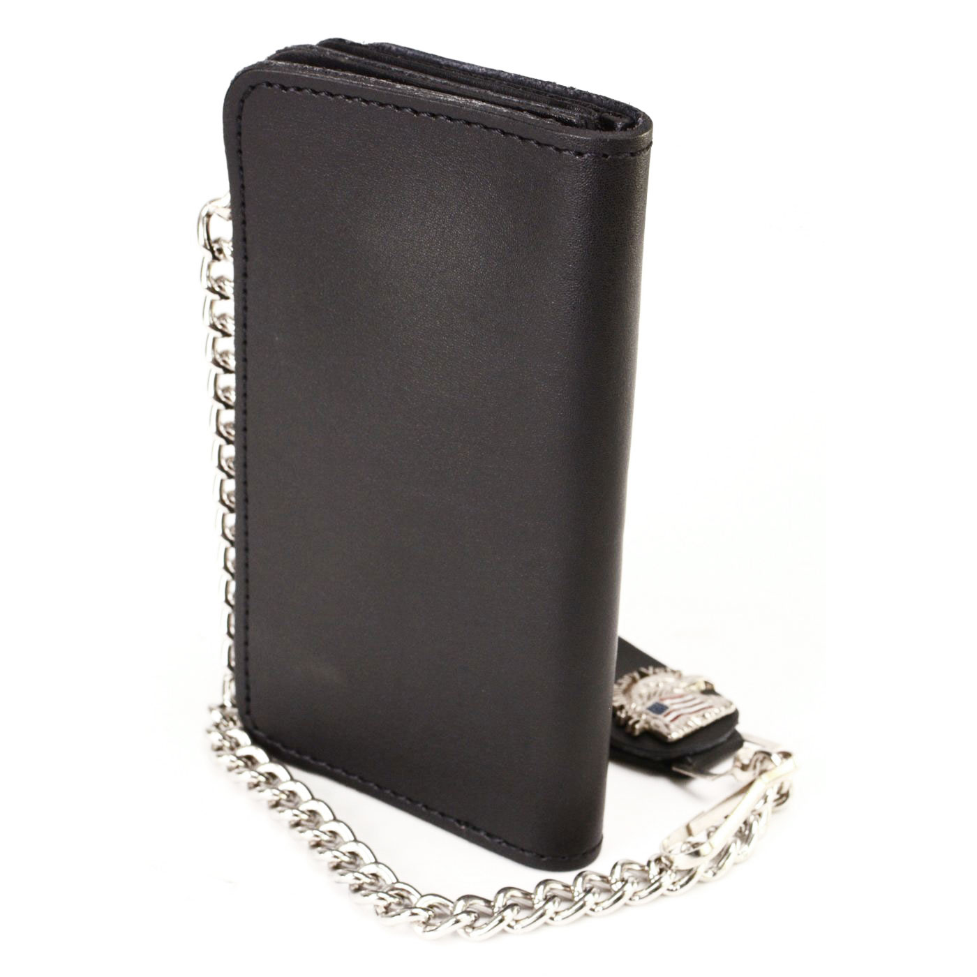 Milwaukee Leather Men's Genuine Leather Bi-Fold Biker Wallets w/ Anti-Theft - Imagen 233 de 234