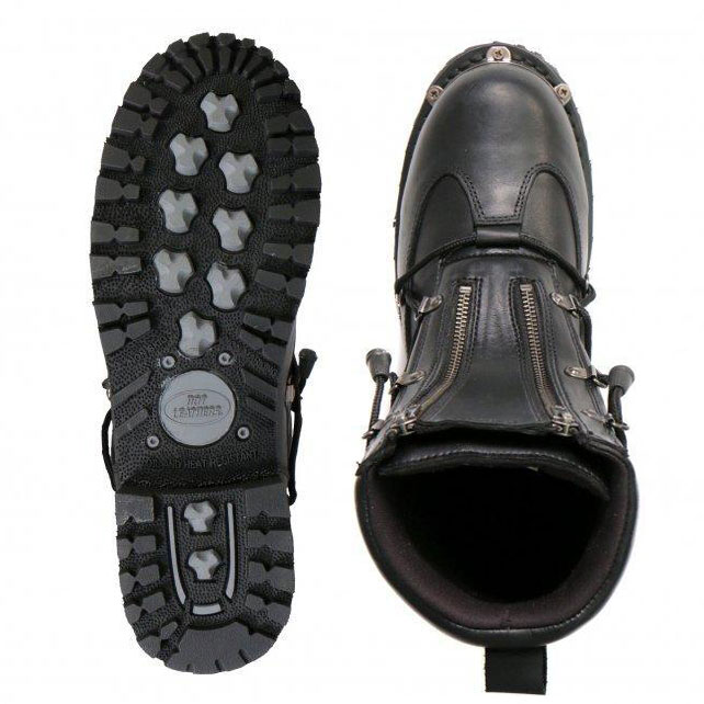 Botas de motociclista de cuero premium para hombre Hot Leathers colección BTM - Imagen 84 de 115