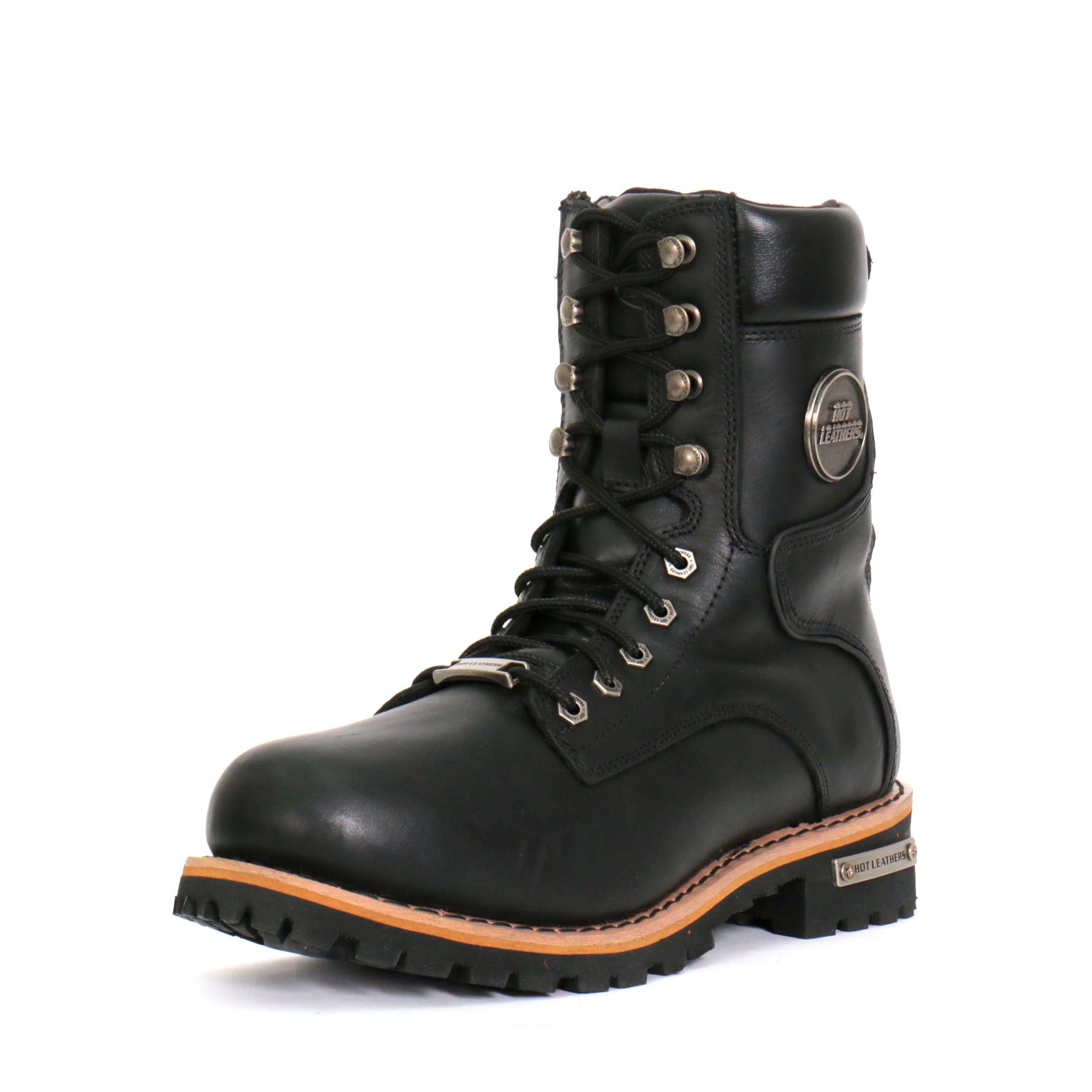 Botas de motociclista de cuero premium para hombre Hot Leathers colección BTM - Imagen 100 de 115