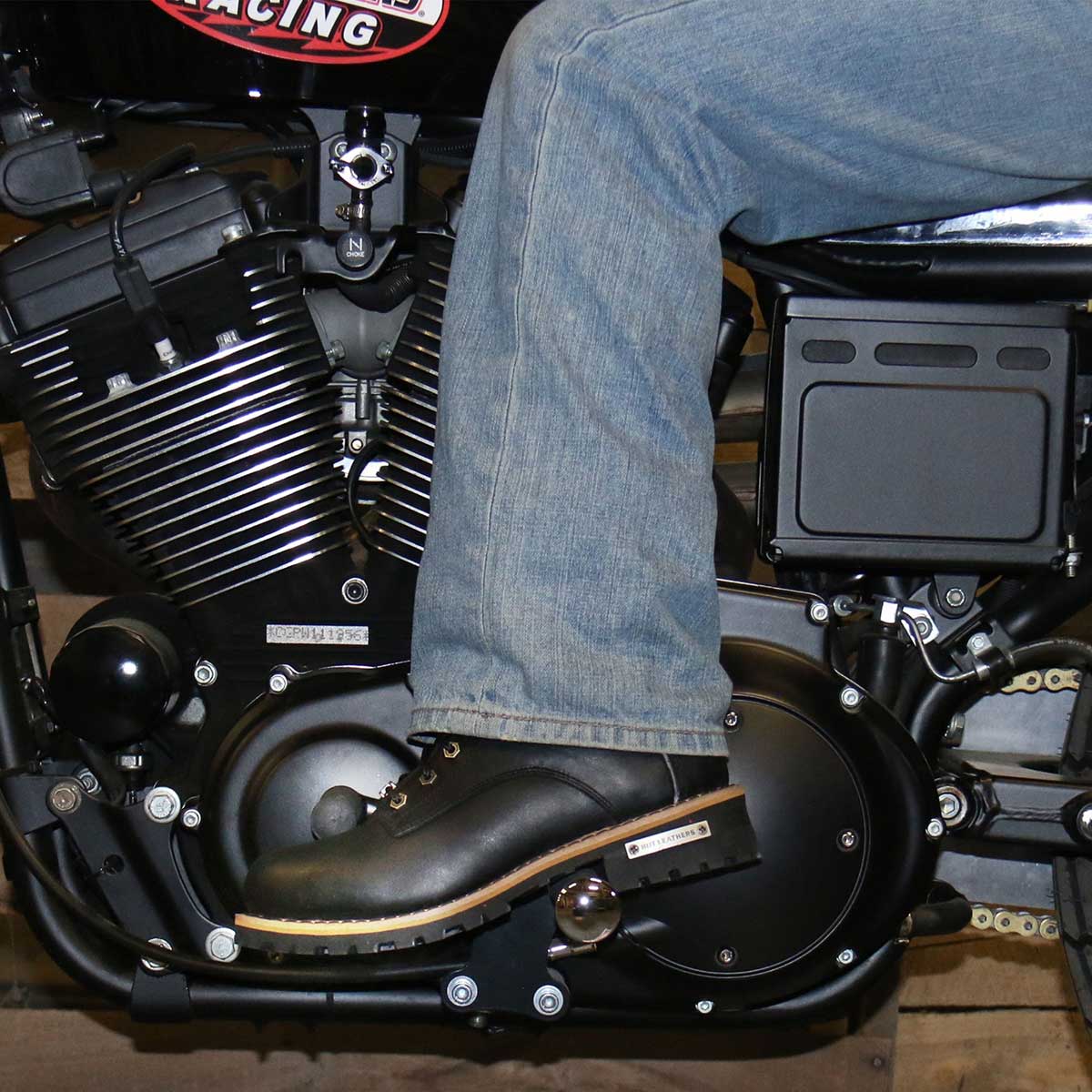 Botas de motociclista de cuero premium para hombre Hot Leathers colección BTM - Imagen 105 de 115