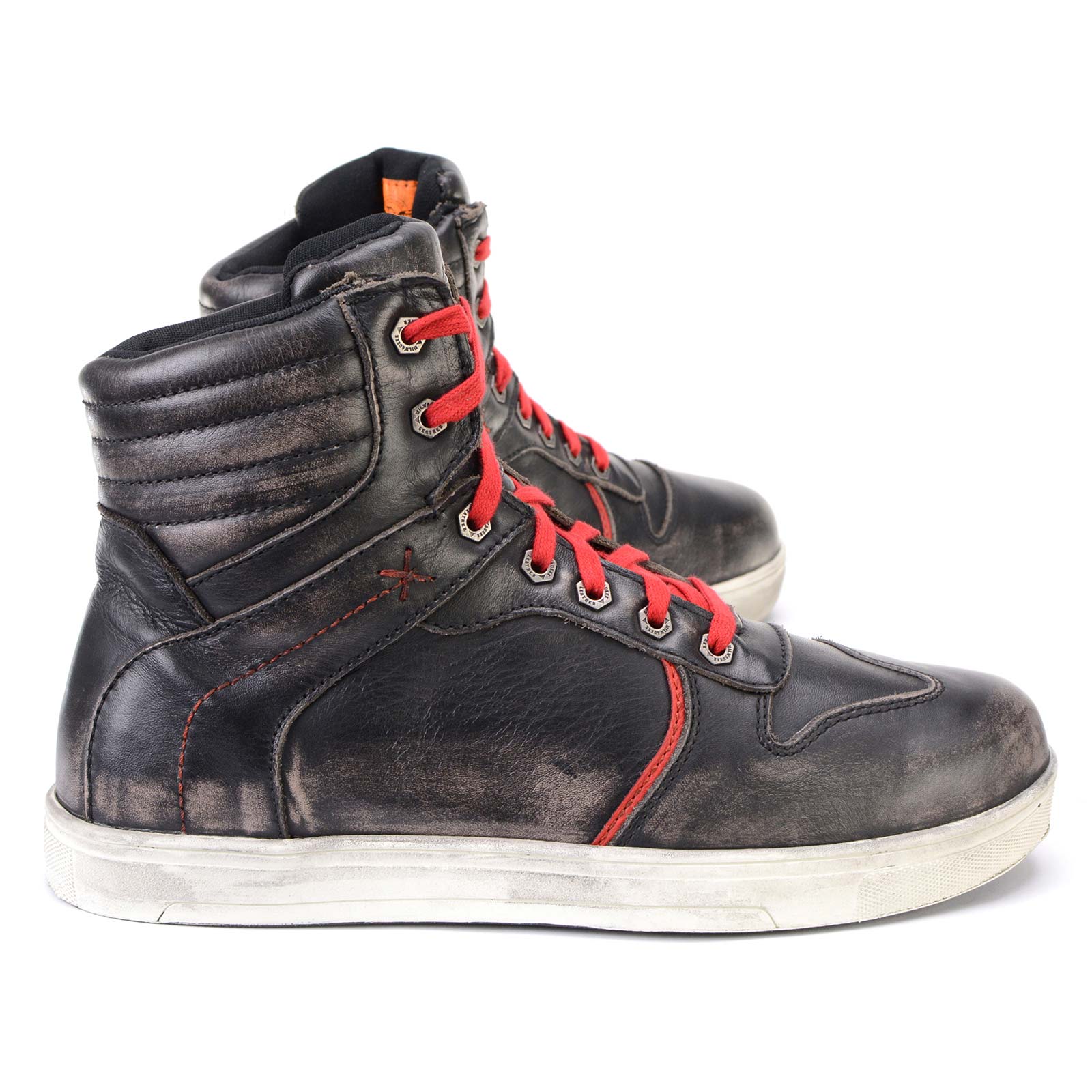 Zapatos informales para montar Milwaukee de cuero reforzados para motociclista callejero para hombre - Imagen 24 de 84