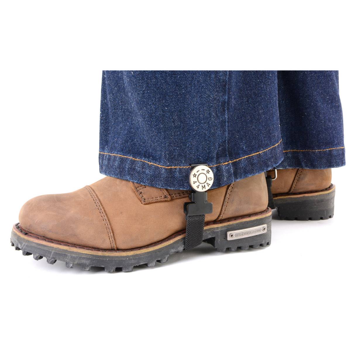Milwaukee Leather Motorcycle Biker Elastic Bungee for Chaps or Pants in Various - Bild 12 von 55