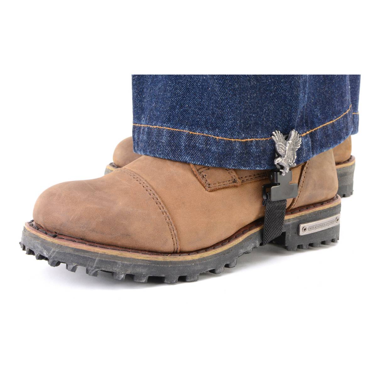 Milwaukee Leather Motorcycle Biker Elastic Bungee for Chaps or Pants in Various - Bild 29 von 55