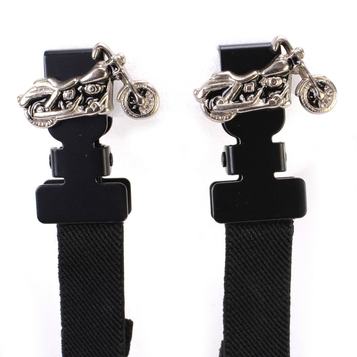 Milwaukee Leather Motorcycle Biker Elastic Bungee for Chaps or Pants in Various - Bild 41 von 55
