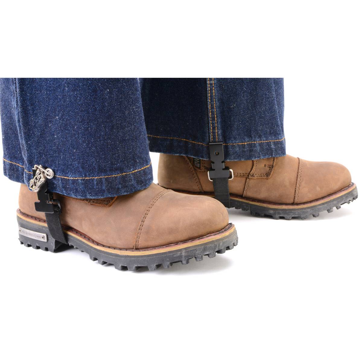 Milwaukee Leather Motorcycle Biker Elastic Bungee for Chaps or Pants in Various - Bild 44 von 55