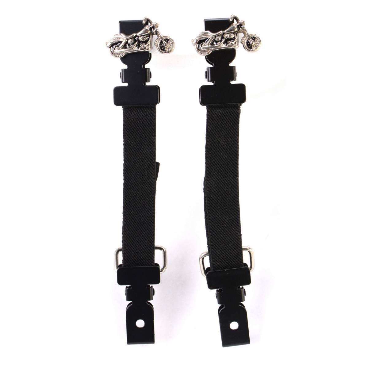 Milwaukee Leather Motorcycle Biker Elastic Bungee for Chaps or Pants in Various - Bild 40 von 55