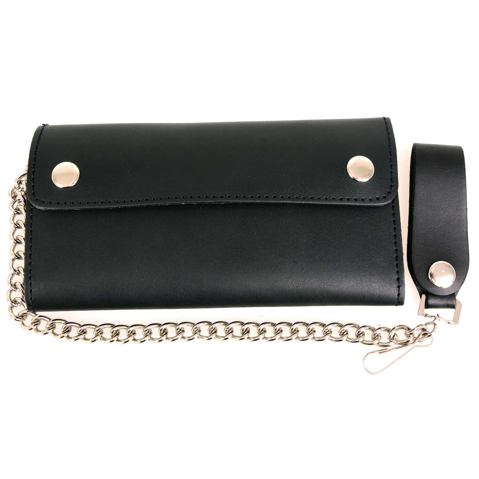 Milwaukee Leather Men's Genuine Leather Bi-Fold Biker Wallets w/ Anti-Theft - Imagen 188 de 234