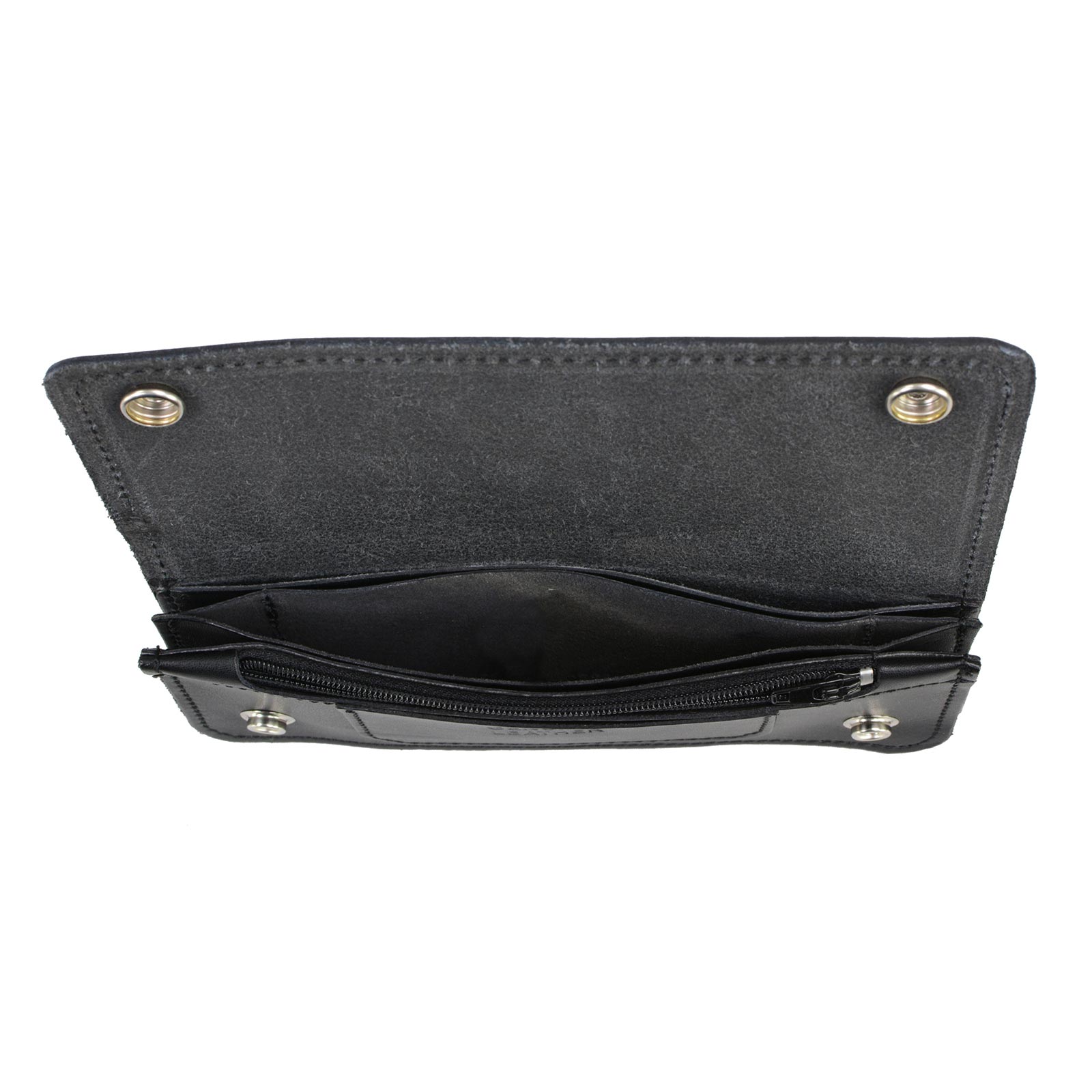 Milwaukee Leather Men's Genuine Leather Bi-Fold Biker Wallets w/ Anti-Theft - Imagen 224 de 234