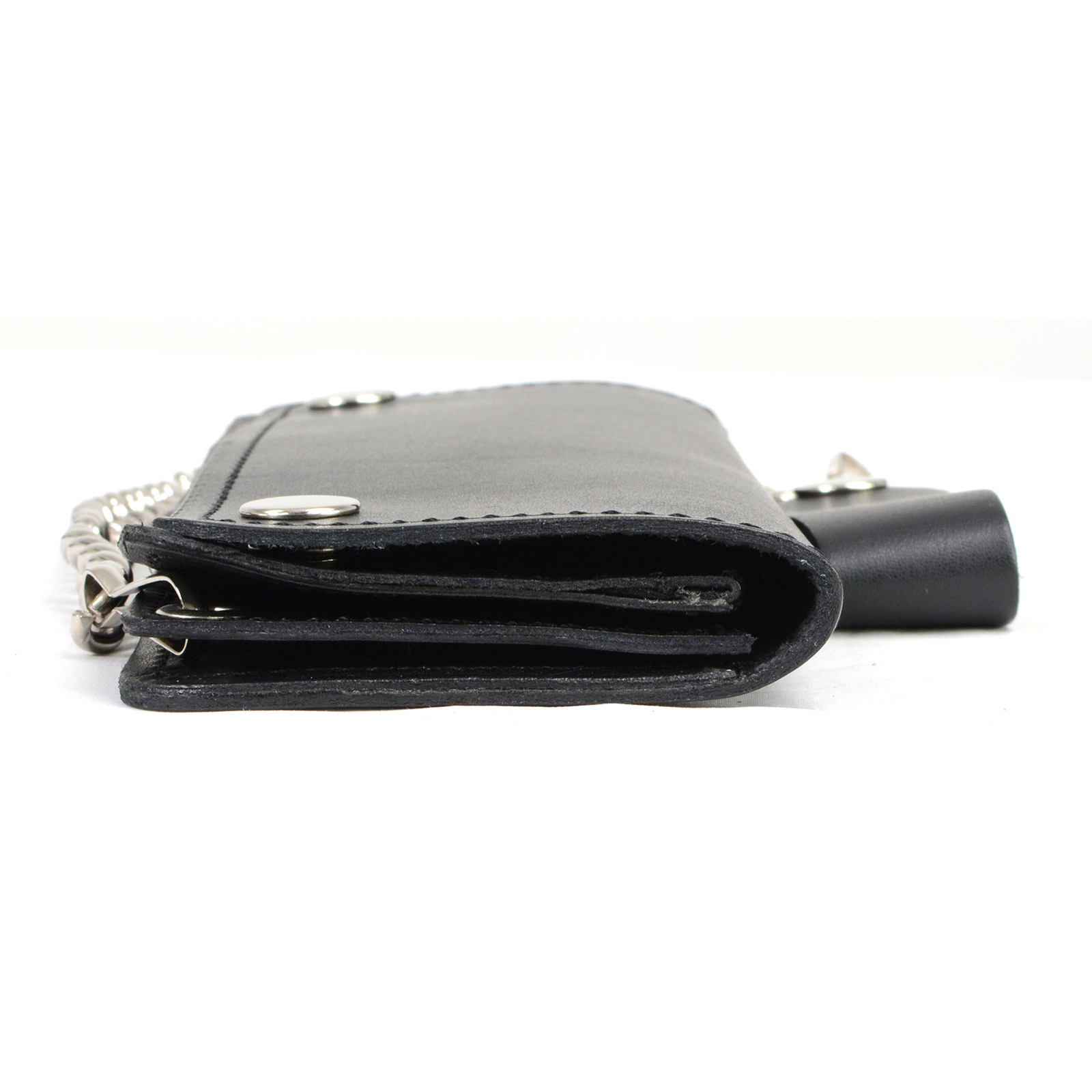 Milwaukee Leather Men's Genuine Leather Bi-Fold Biker Wallets w/ Anti-Theft - Imagen 225 de 234