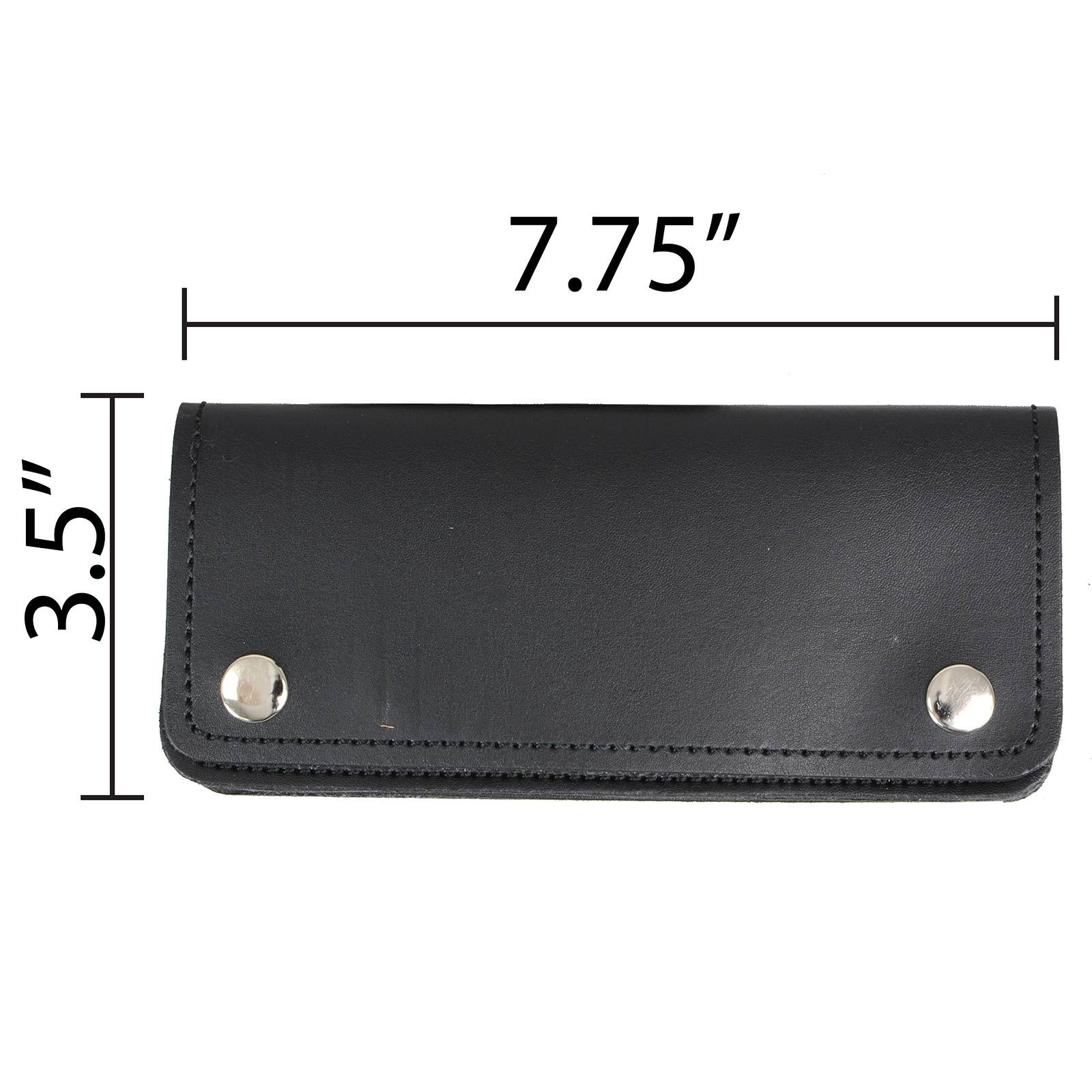 Milwaukee Leather Men's Genuine Leather Bi-Fold Biker Wallets w/ Anti-Theft - Imagen 222 de 234