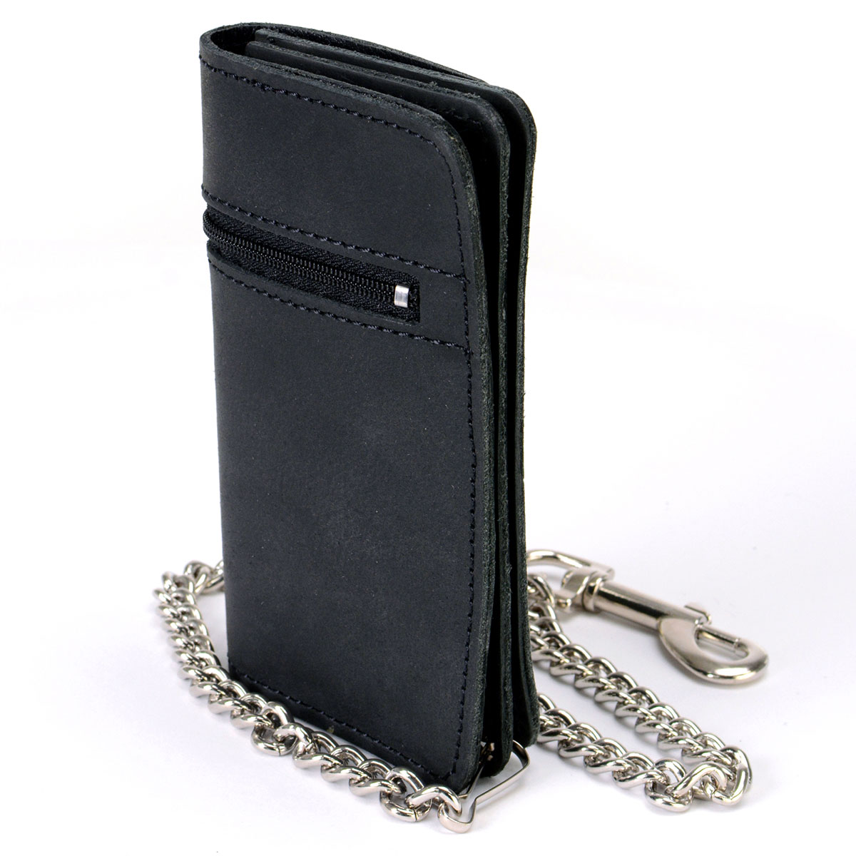Milwaukee Leather Men's Genuine Leather Bi-Fold Biker Wallets w/ Anti-Theft - Imagen 159 de 234