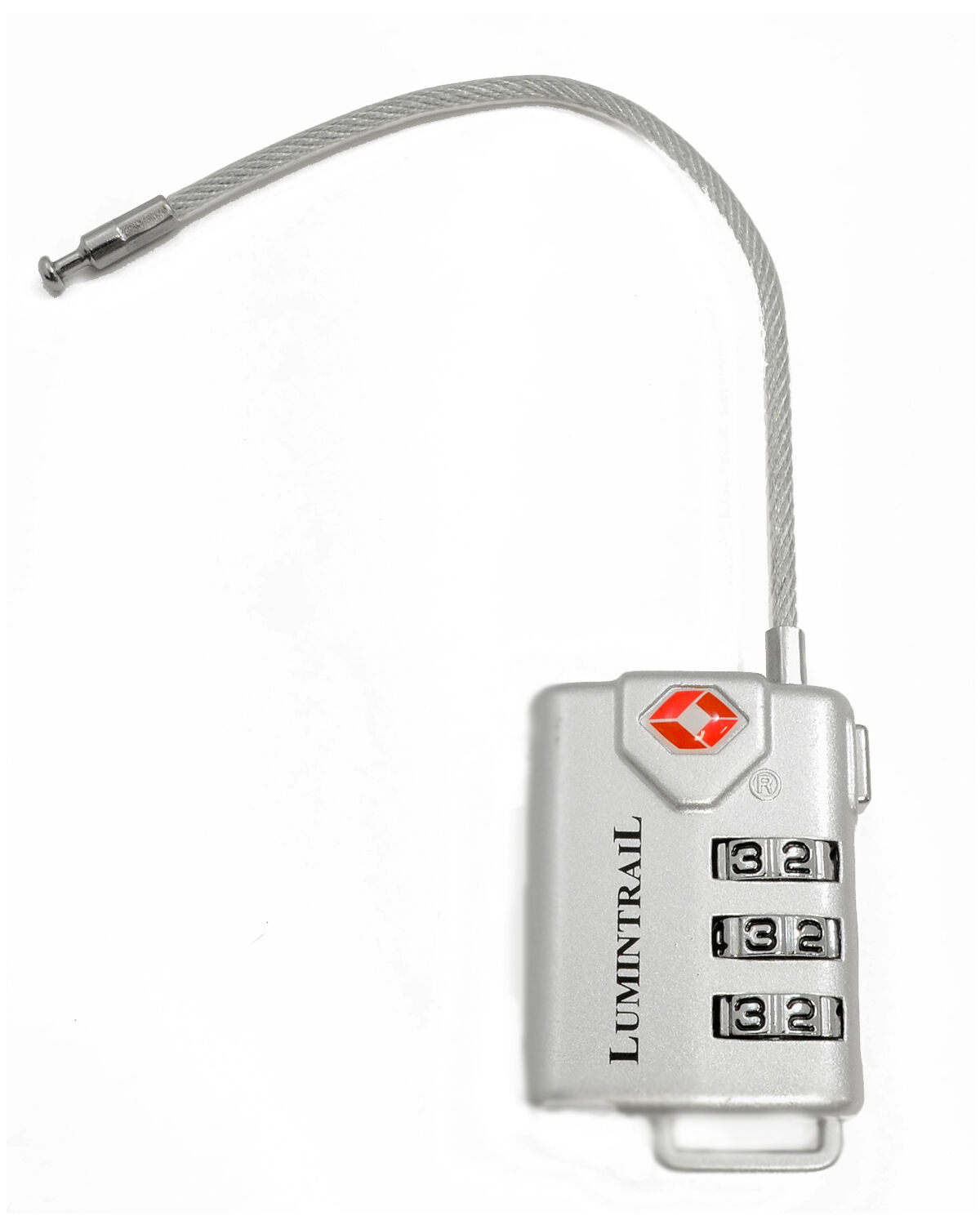 TSA Approved Travel Combination Lock, Easy Read Dials with 4 ft Steel