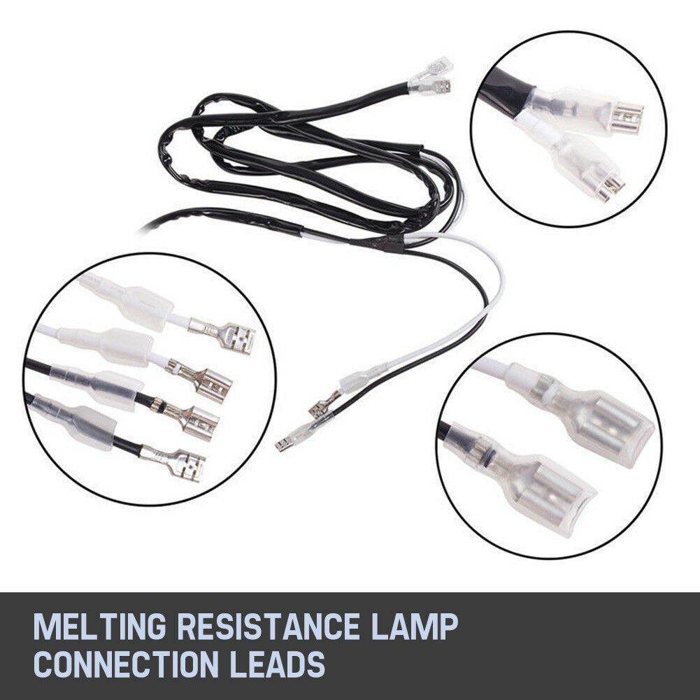 DC 12V 30A Wiring Harness kit Loom 14AWG Wire For LED LIGHT BAR Driving