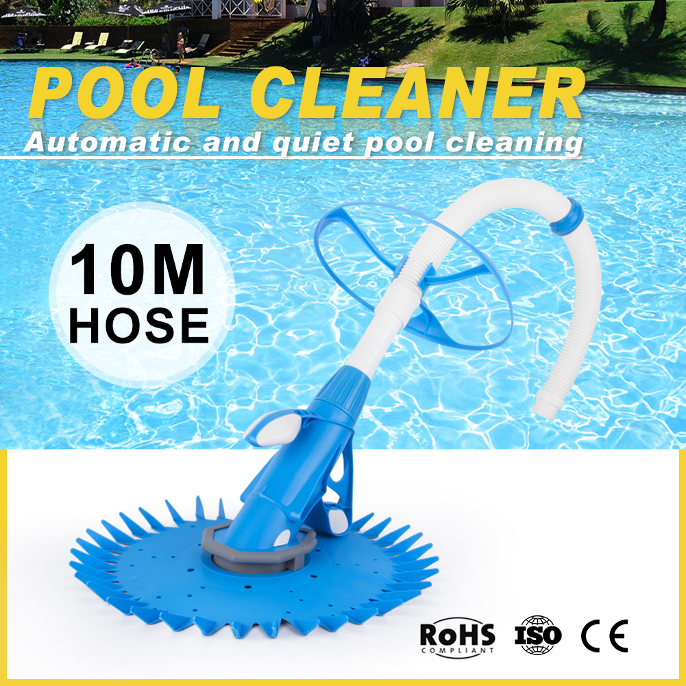 Suction Swimming Pool Cleaner Floor Climb Wall Automatic Vacuum