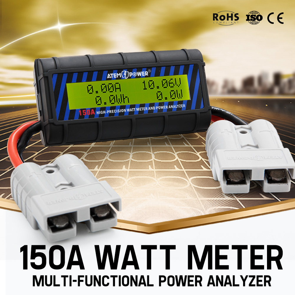 150 AMP Volt Watt Meter Digital Caravan 4x4 Camping 12V Solar Ammeter Voltmeter 501560107210 eBay