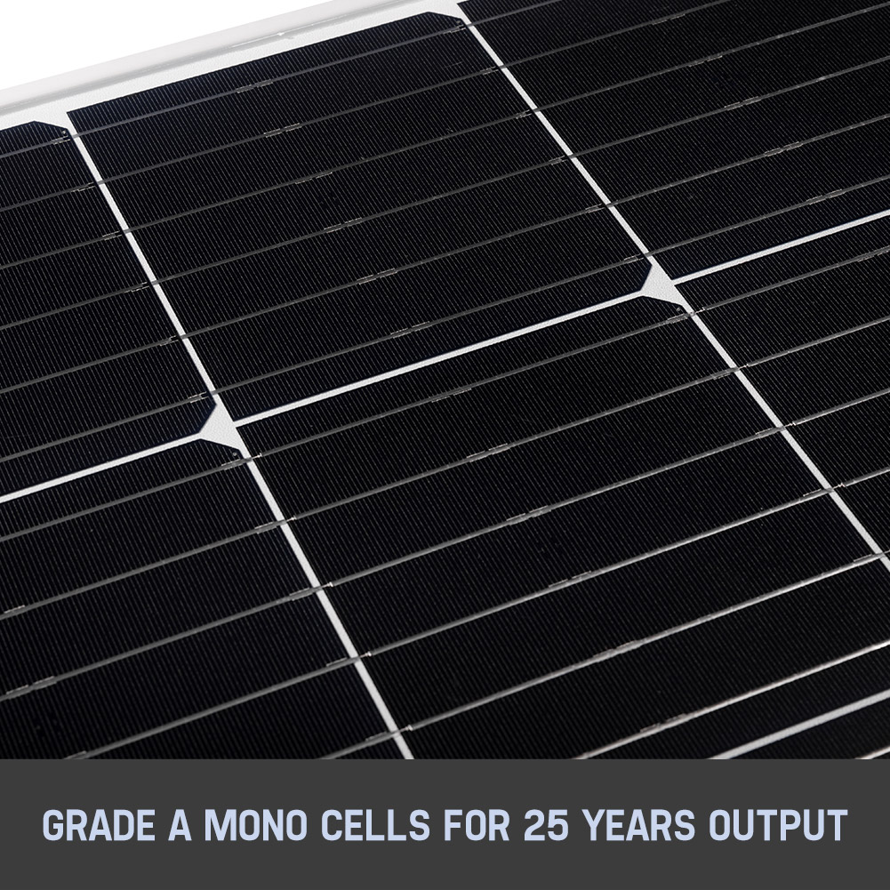 Mobi 12V 350W 250W Fixed Solar Panel Mono Generator Caravan Camping Charger - Picture 11 of 18