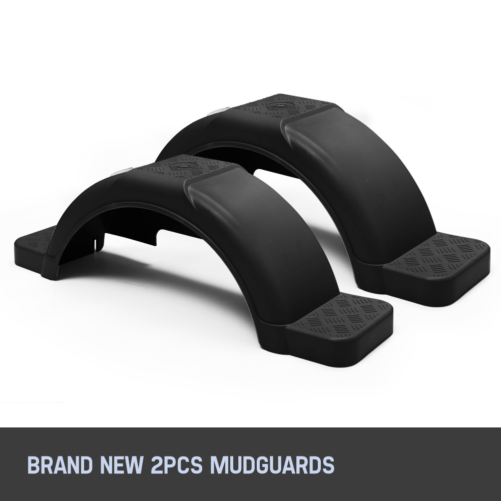 MOBI Boat Trailer Mudguards 9inch Wide Plastic Mud Guards For 13" 14" Wheel eBay