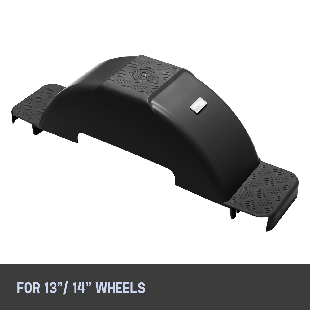 MOBI Boat Trailer Mudguards 9inch Wide Plastic Mud Guards For 13" 14" Wheel eBay