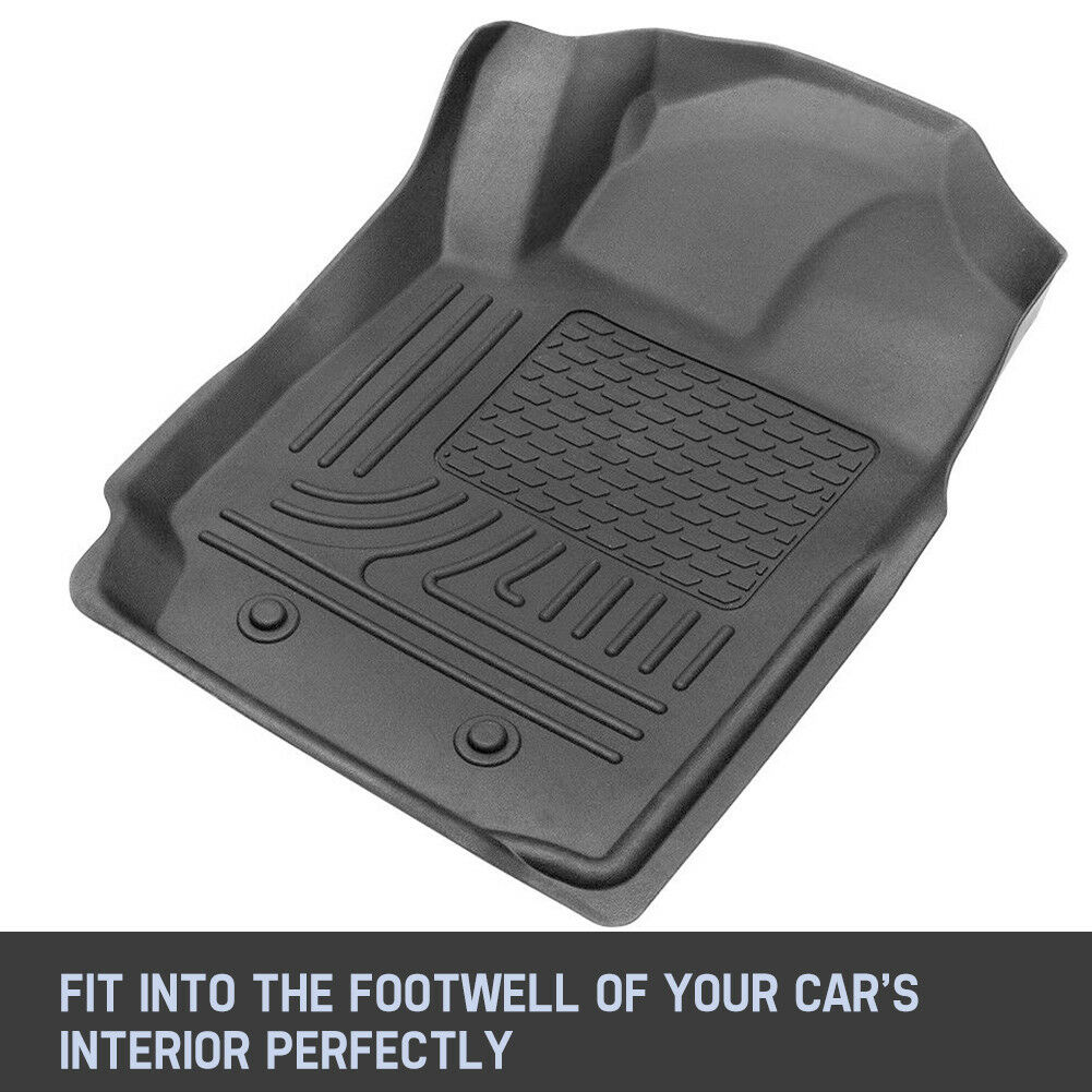 3D Floor Mats For FORD RANGER PX MK2 XLS Wildtrak T6 T7 T8 2011ON