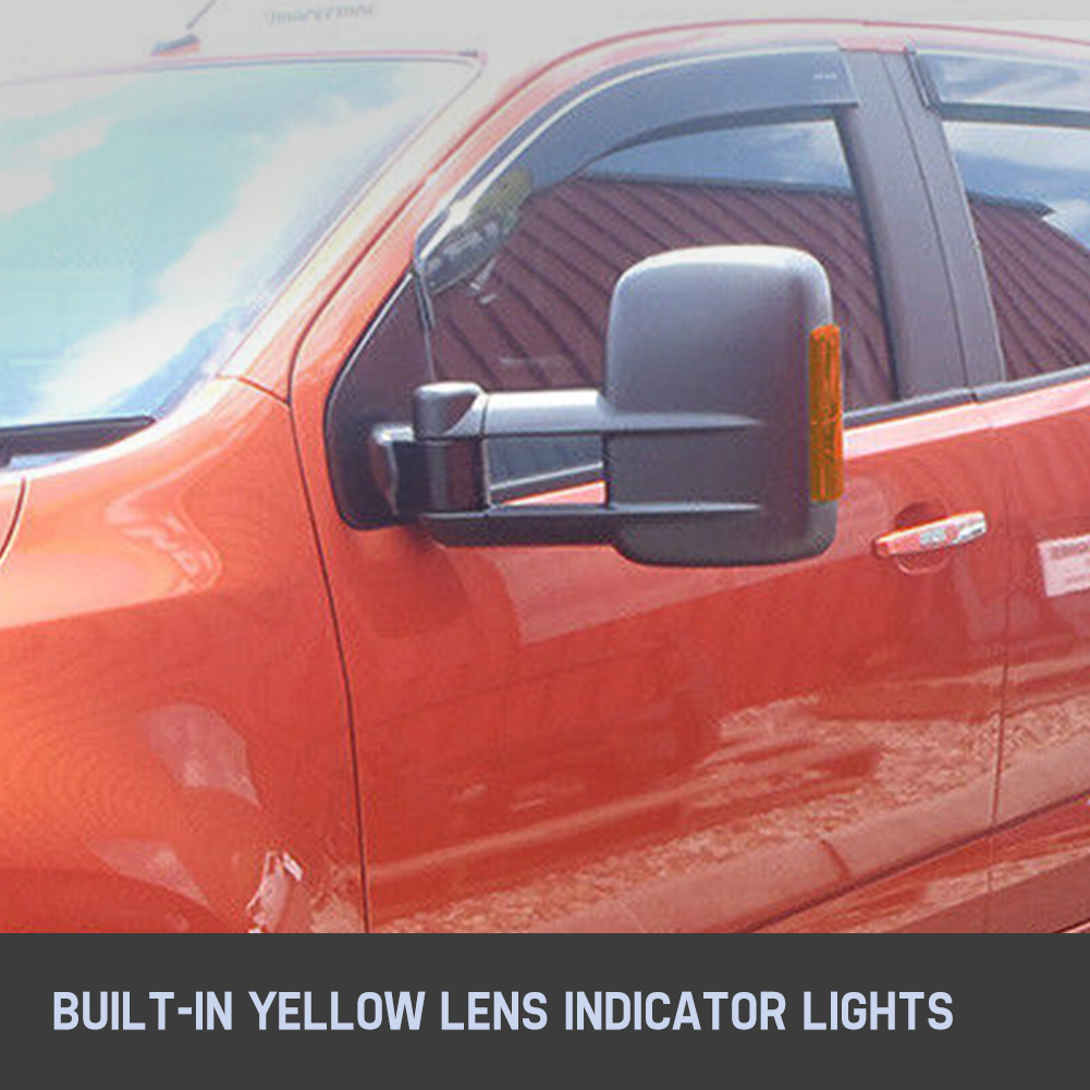 MOBI Extendable Towing Mirrors For Ford Ranger PX PX2 XL XLT Wildtrak 2012 UP eBay