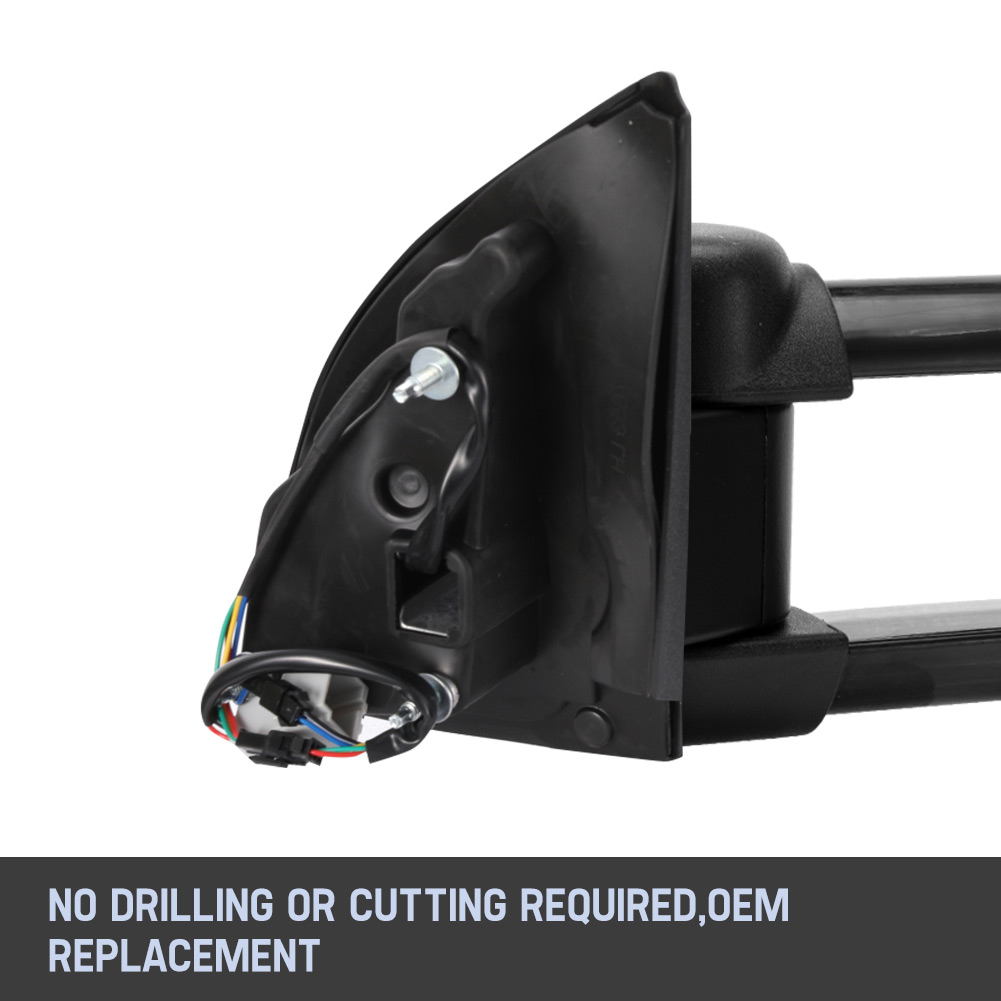 MOBI Extendable Towing Mirrors For Ford Ranger PX PX2 XL XLT Wildtrak 2012 UP eBay