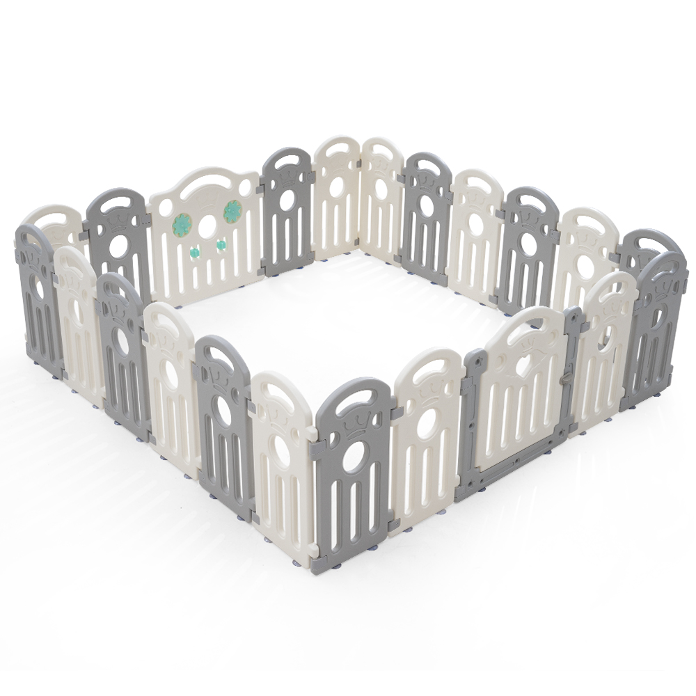 Playpals Kids Playpen Baby Safety Gate Toddler Fence Child Play 18/22/24 Panels - Picture 35 of 48
