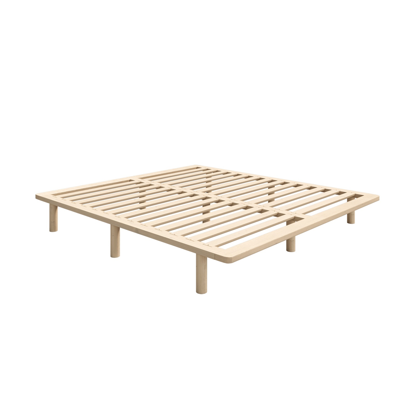 Oikiture Bed Frame Queen Double King Single Wooden Bed Base Platform Timber - Picture 25 of 60