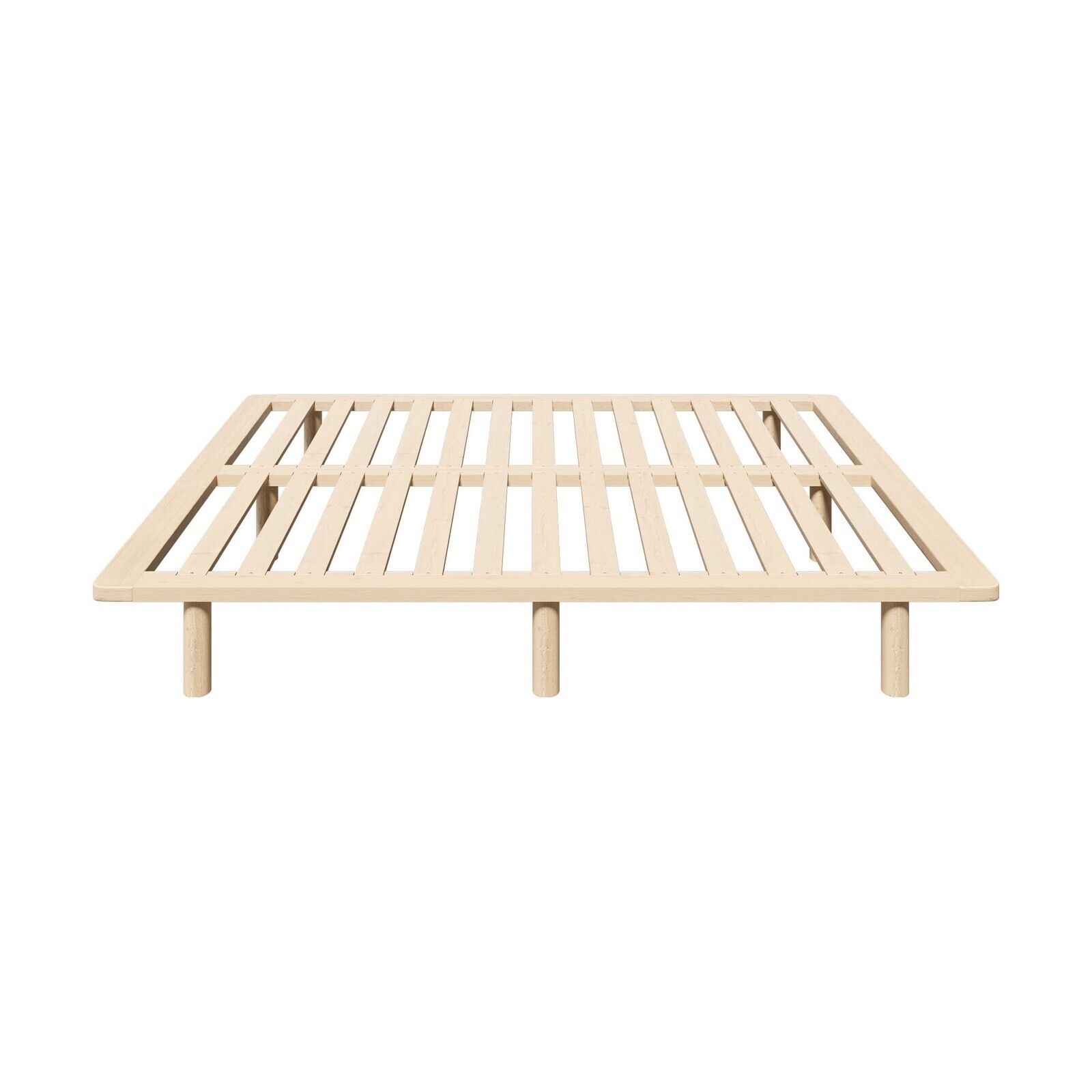 Oikiture Bed Frame Queen Double King Single Wooden Bed Base Platform Timber - Picture 37 of 60