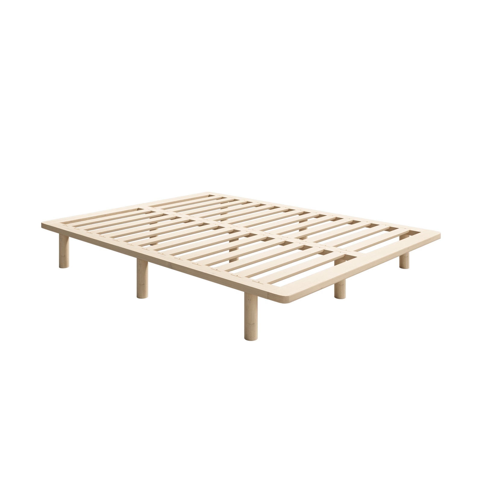 Oikiture Bed Frame Queen Double King Single Wooden Bed Base Platform Timber - Picture 45 of 60