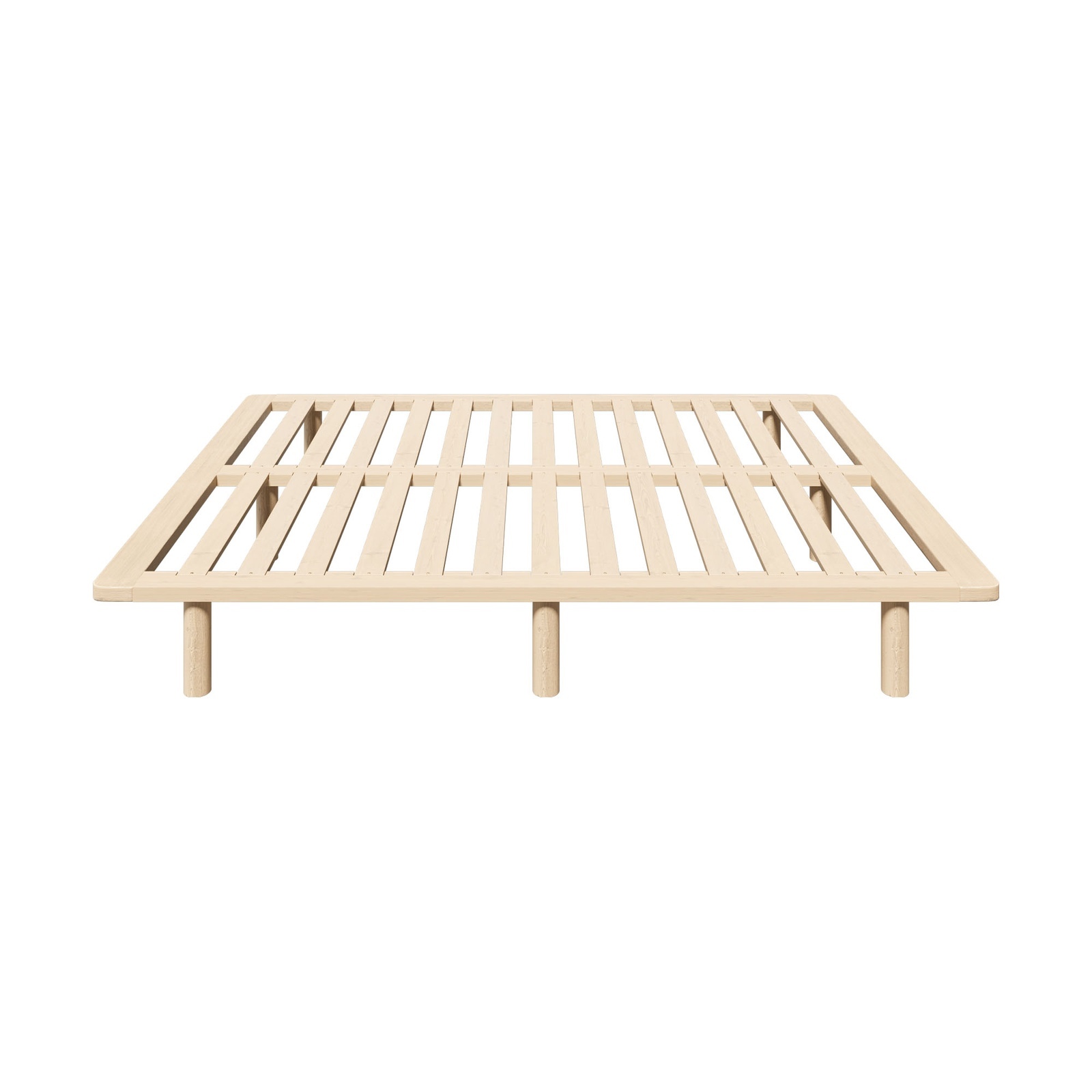 Oikiture Bed Frame Queen Double King Single Wooden Bed Base Platform Timber - Picture 47 of 60
