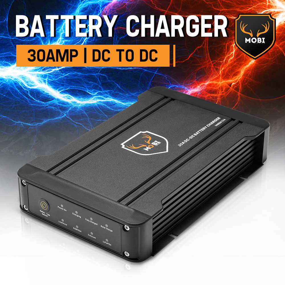 Mobi 20A 30A 40A DC to DC Battery Charger 12V MPPT Solar AGM Lithium LifePO4 - Picture 14 of 36
