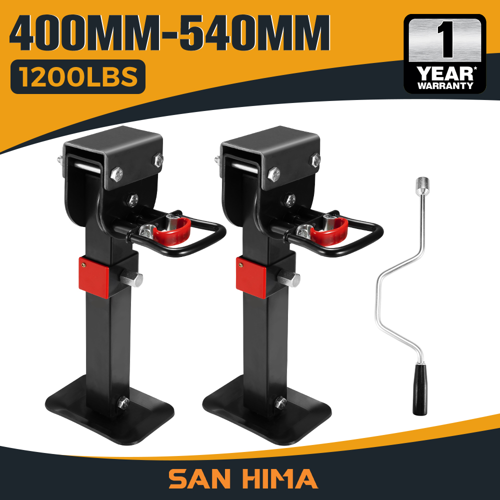 San Hima Drop Down Corner Legs 400MM- 740MM Caravan Stabilizer 1200LBS/1500LBS - Picture 13 of 111