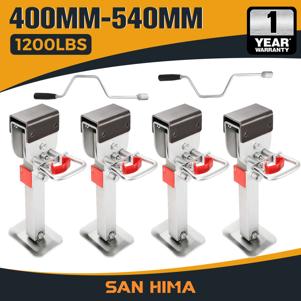 San Hima Drop Down Corner Legs 400MM- 740MM Caravan Stabilizer 1200LBS/1500LBS - Picture 24 of 111