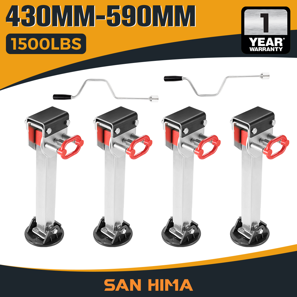 San Hima Drop Down Corner Legs 400MM- 740MM Caravan Stabilizer 1200LBS/1500LBS - Picture 57 of 111
