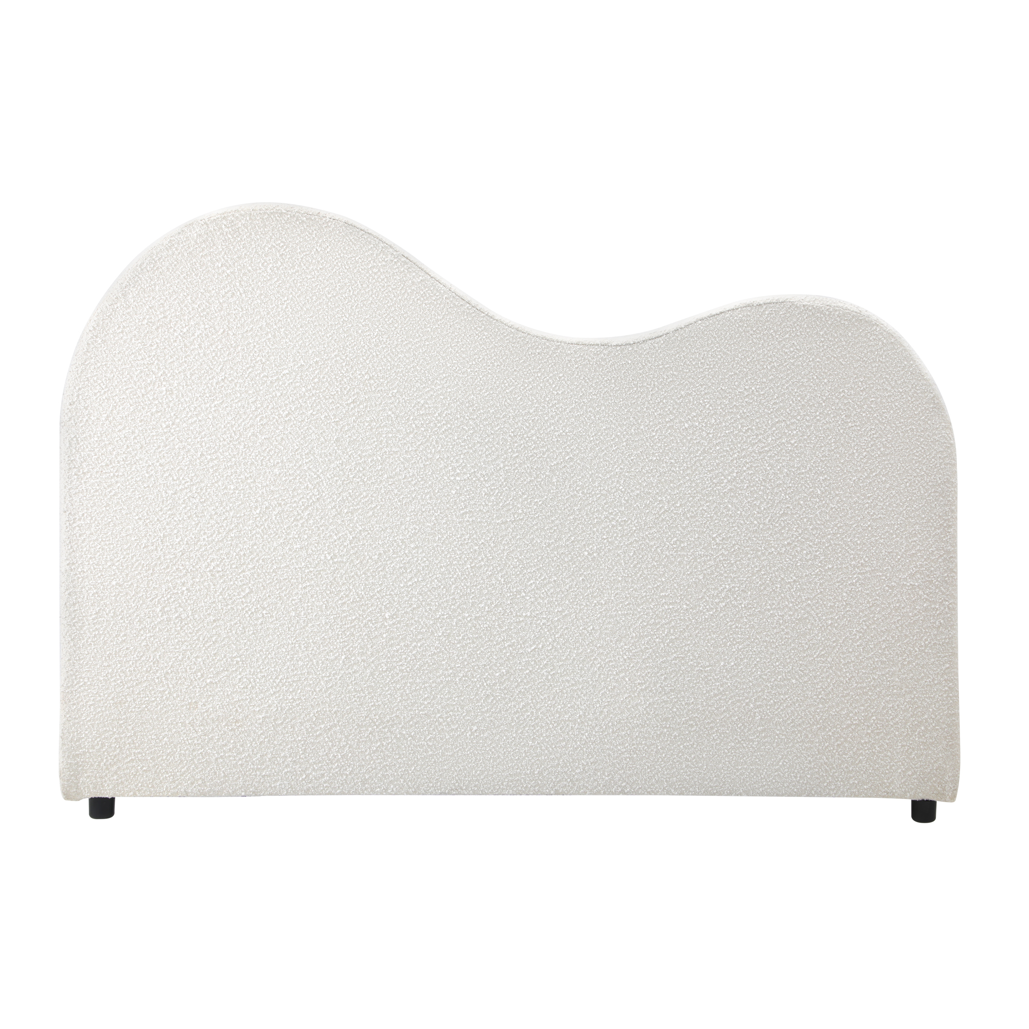 Oikiture Bed Head Queen Double King Single Headboard Bedhead Boucle Fabric White - Picture 10 of 38