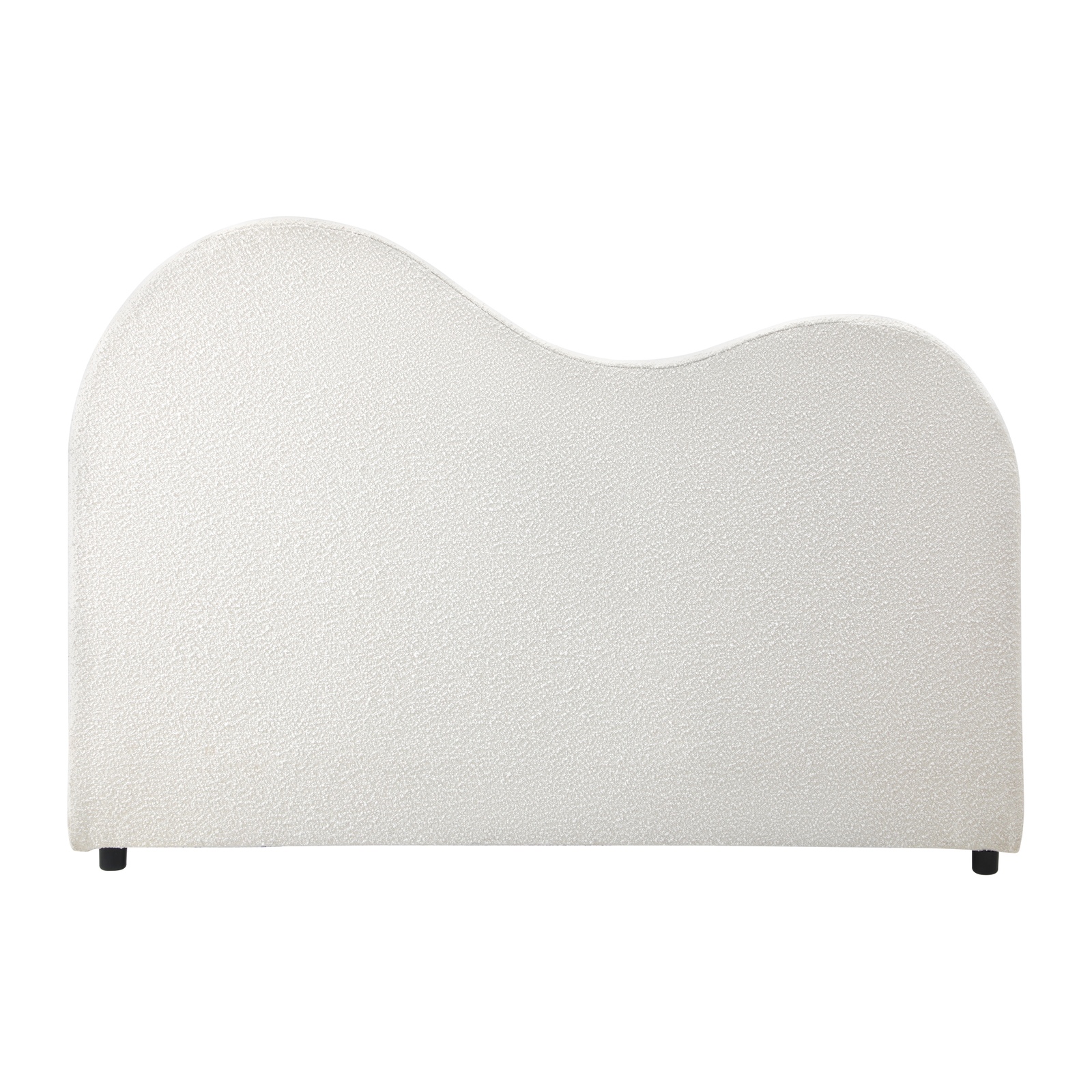 Oikiture Bed Head Queen Double King Single Headboard Bedhead Boucle Fabric White - Picture 22 of 38