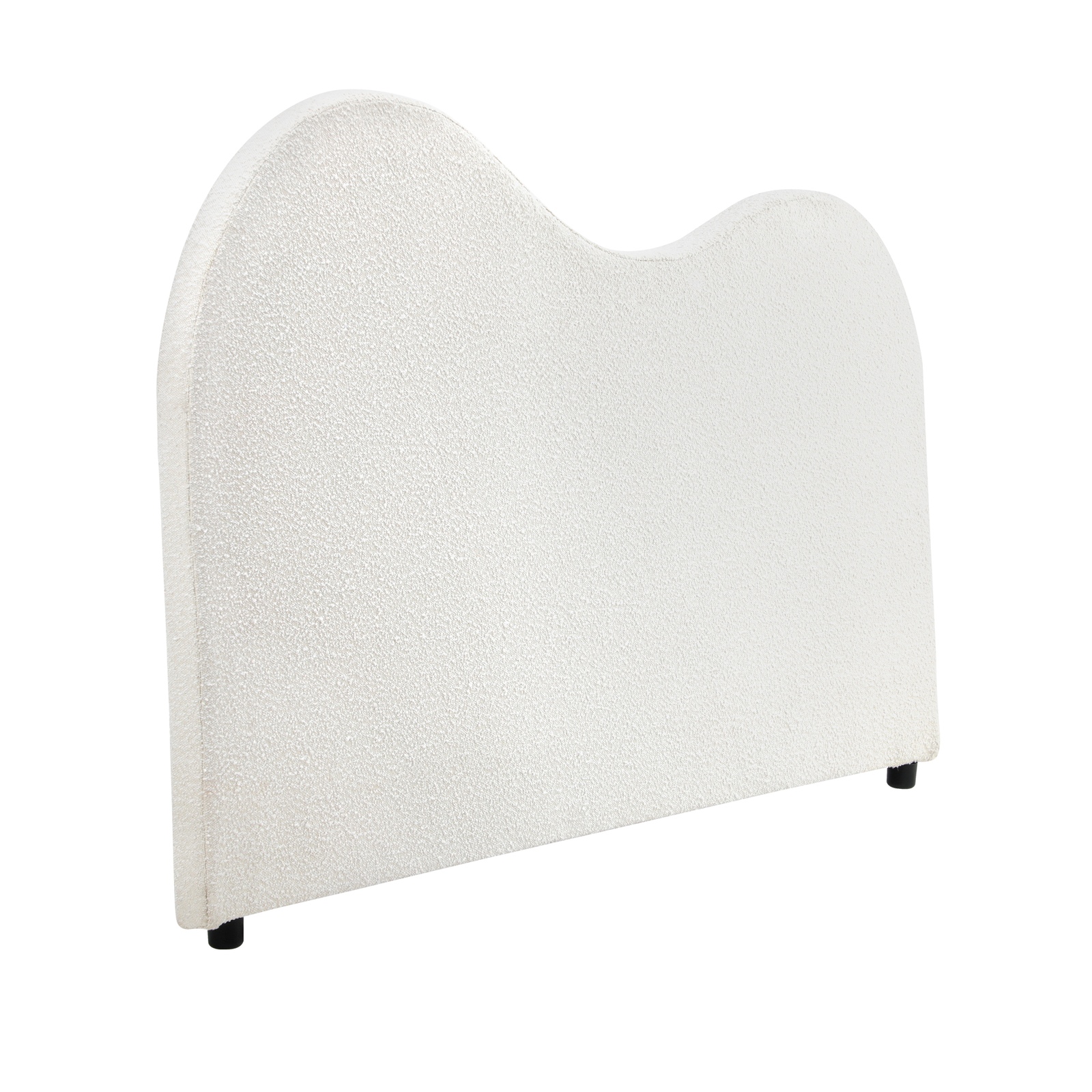 Oikiture Bed Head Queen Double King Single Headboard Bedhead Boucle Fabric White - Picture 24 of 38