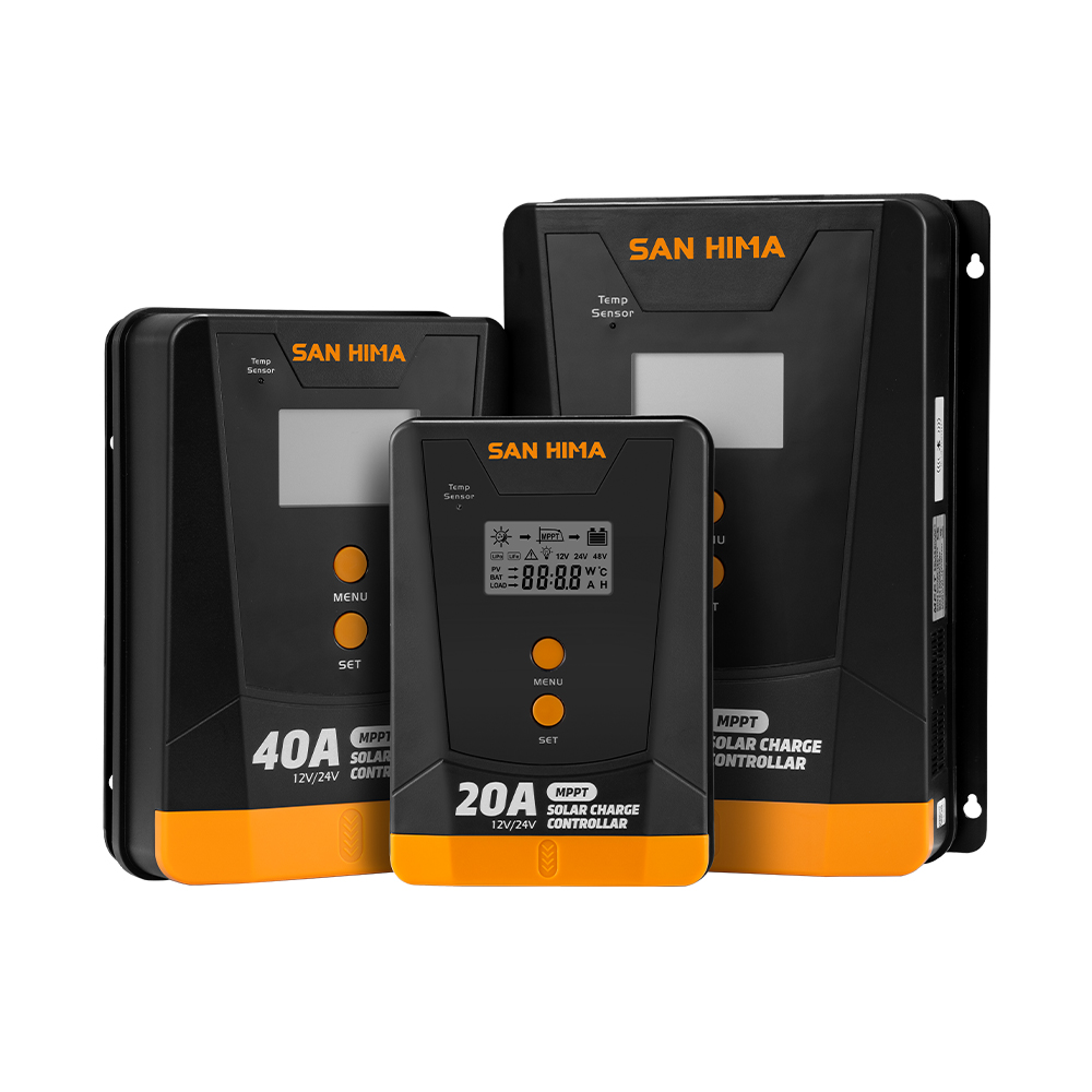 San Hima MPPT Solar Charge Controller 12V 24V LCD Display Inbulit Bluetooth - Picture 19 of 41