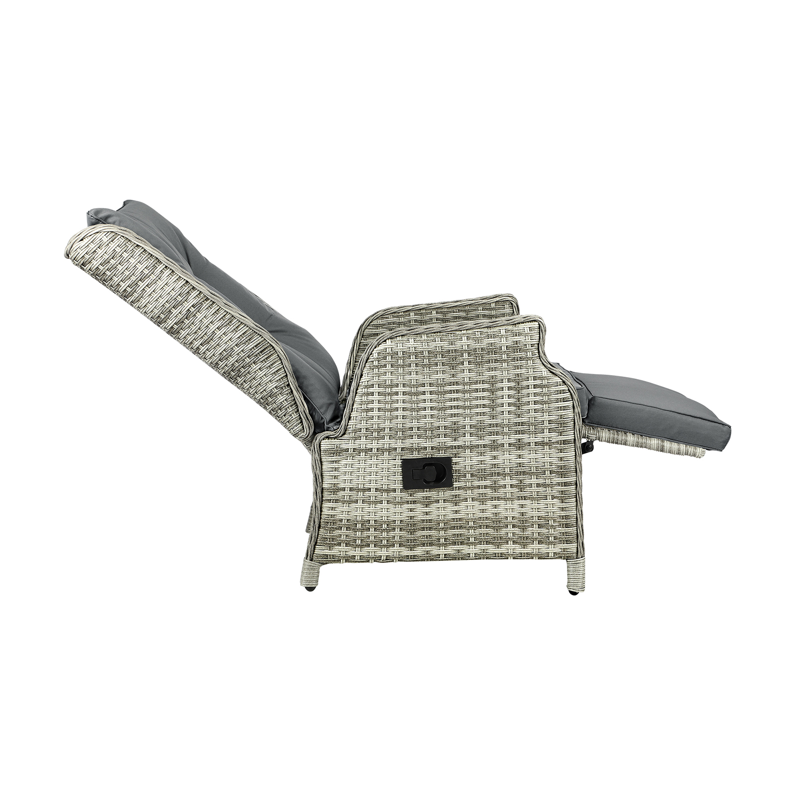Livsip Recliner Chairs Outdoor Sun Lounge Wicker Sofa Patio Furniture Setting - Picture 69 of 97