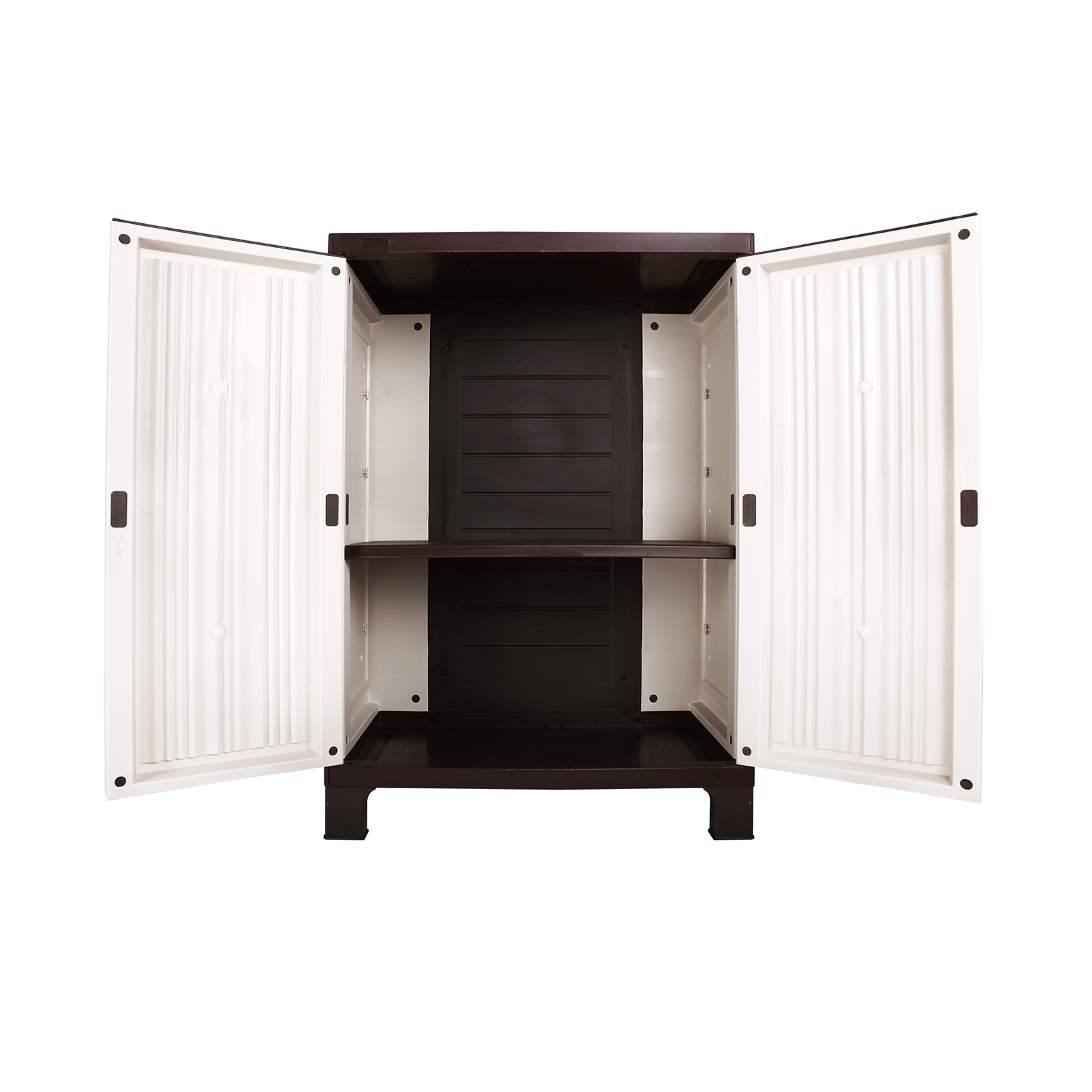 Livsip Outdoor Storage Cabinet Box Garage Garden Cupboard Adjustable Lockable - Picture 35 of 55