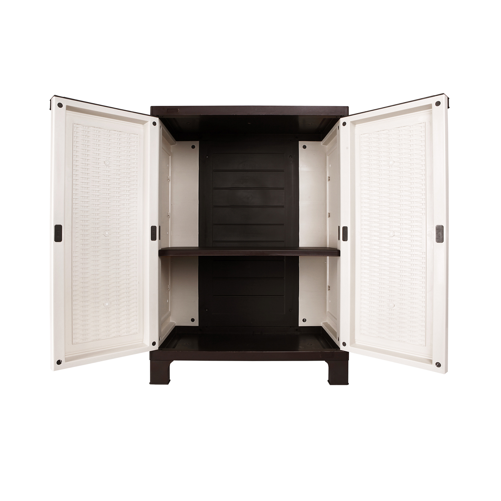 Livsip Outdoor Storage Cabinet Box Garage Garden Cupboard Adjustable Lockable - Picture 49 of 55