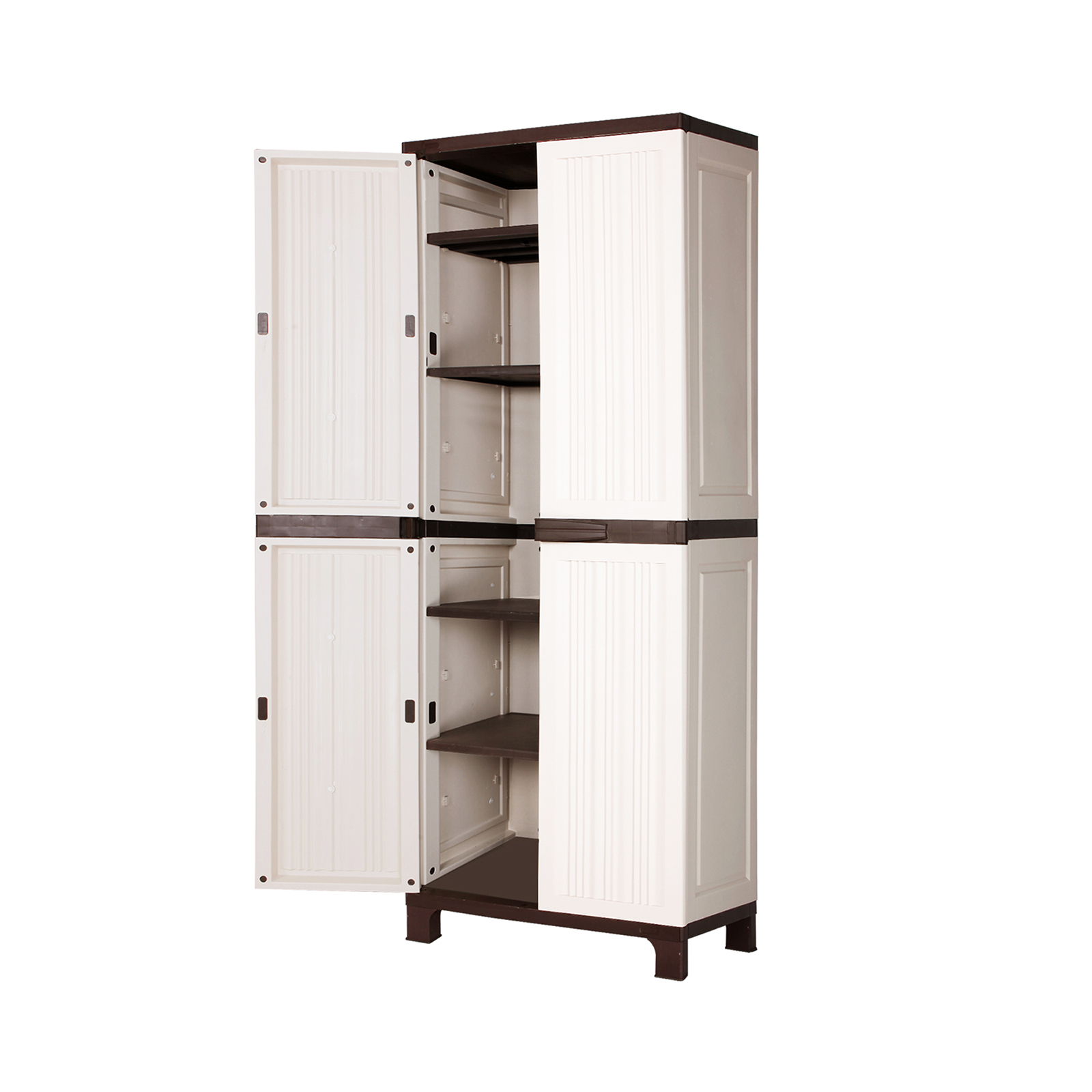 Livsip Outdoor Storage Cabinet Box Garage Garden Cupboard Adjustable Lockable - Picture 17 of 55