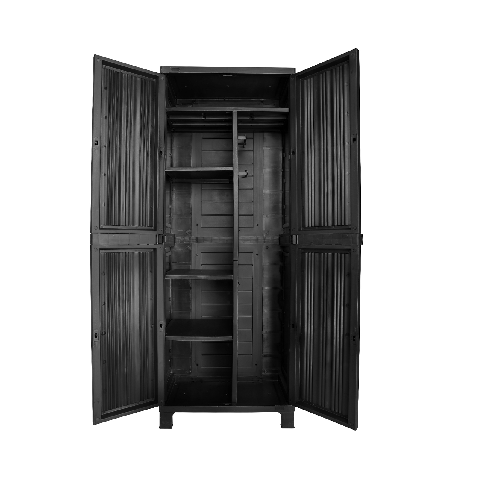 Livsip Outdoor Storage Cabinet Box Garage Garden Cupboard Adjustable Lockable - Picture 19 of 55