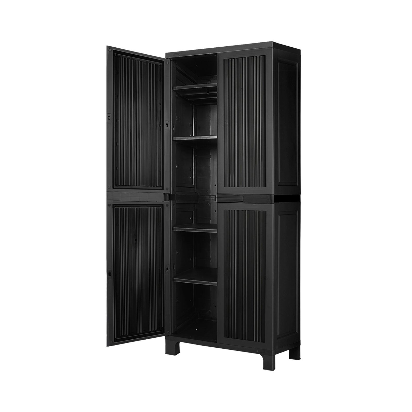 Livsip Outdoor Storage Cabinet Box Garage Garden Cupboard Adjustable Lockable - Picture 23 of 55
