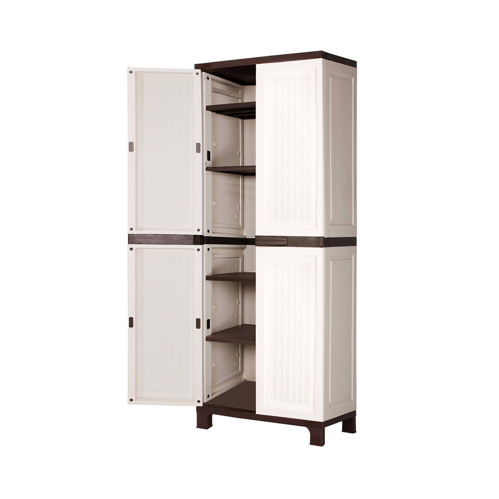 Livsip Outdoor Storage Cabinet Box Garage Garden Cupboard Adjustable Lockable - Picture 31 of 55