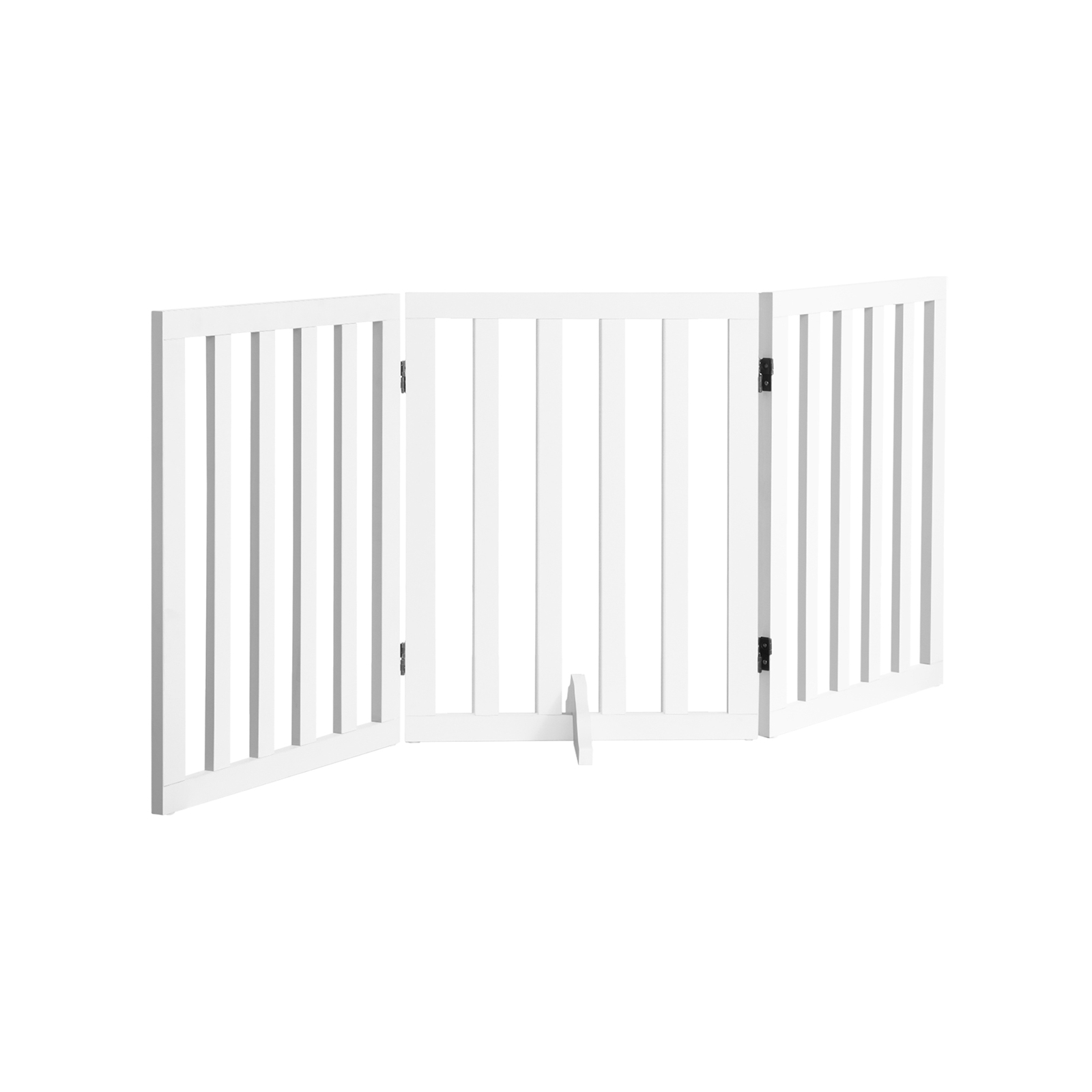 Alopet Wooden Pet Gate Dog Fence Safety Stair Barrier Security Door 3/4/6 Panels - Picture 16 of 37