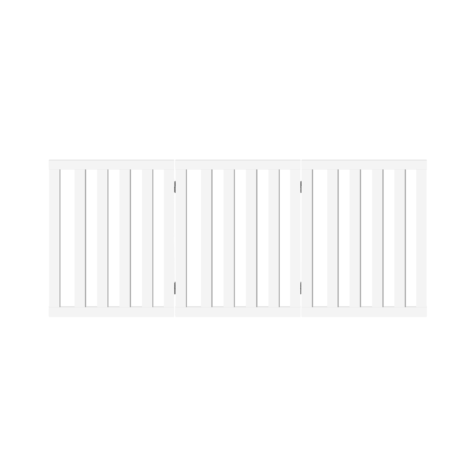 Alopet Wooden Pet Gate Dog Fence Safety Stair Barrier Security Door 3/4/6 Panels - Picture 18 of 37